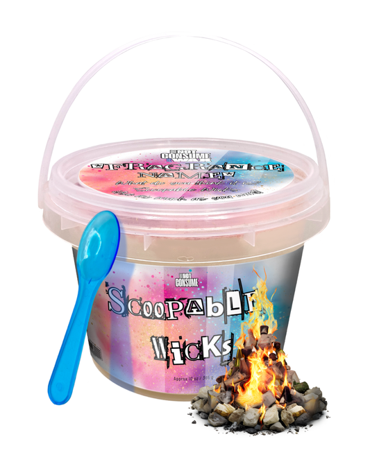 Campfire Kisses Scoopable Wax: Bonfire Scent by GlitterWicks