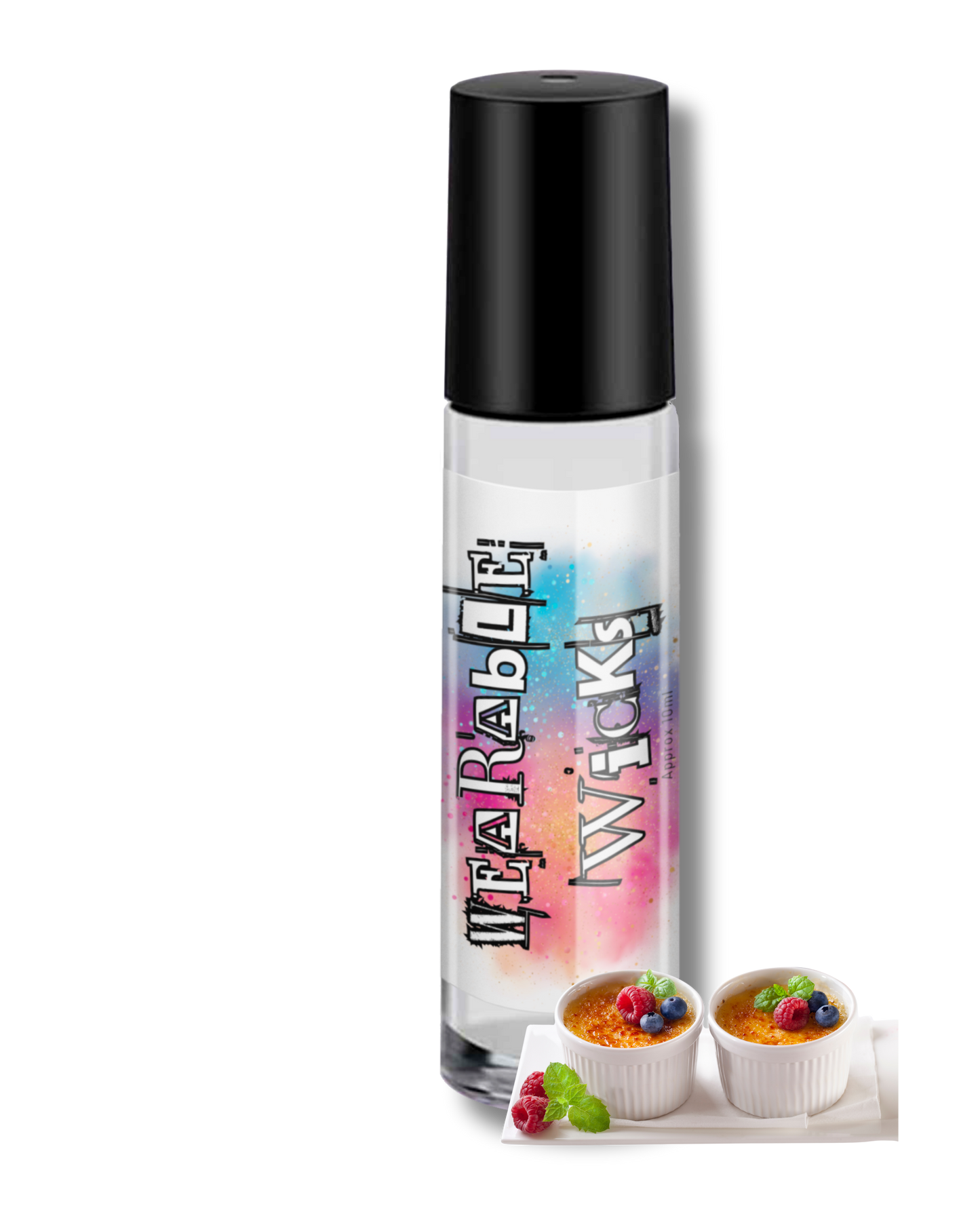 Crunchy Custard Wearable Roll On: Creme Brulee Scent by Glitterwicks