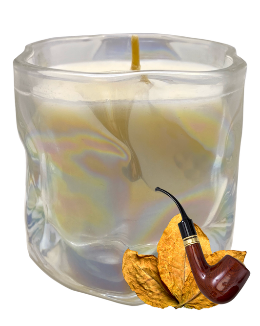 Grandpa's Pipe Candle: Tobacco smokey Scent by GlitterWicks