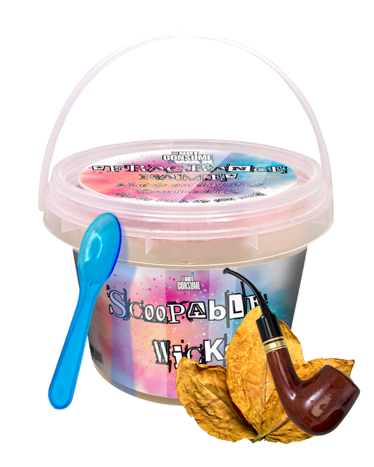 Grandpa's Pipe Scoopable Wax: Tobacco smokey Scent by GlitterWicks