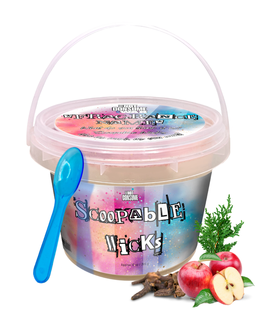Harvest Time Scoopable Wax: Apple, Clove, Pine & Cedar Scent by GlitterWicks