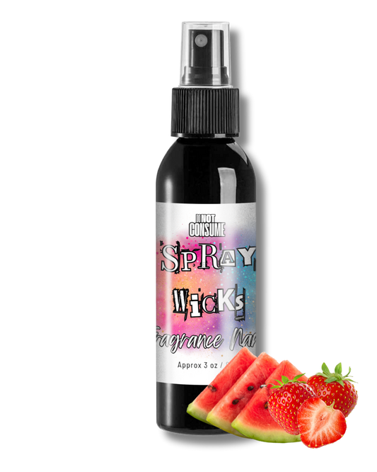 Waterstraws Room/Linen/Body Spray: Watermelon & Strawberry Scent by GlitterWicks
