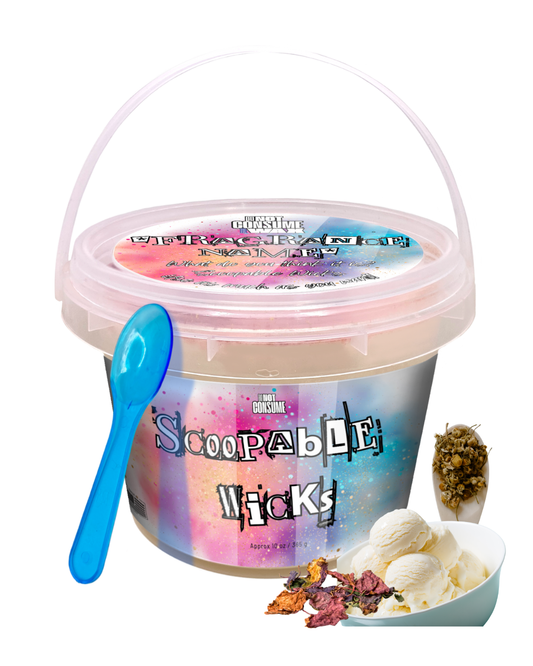 Kristle Klear Scoopable Wax: Vanilla & Patchouli Scent by GlitterWicks