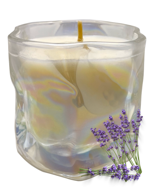 Lyssinoise Candle: Lavender Scent by GlitterWicks