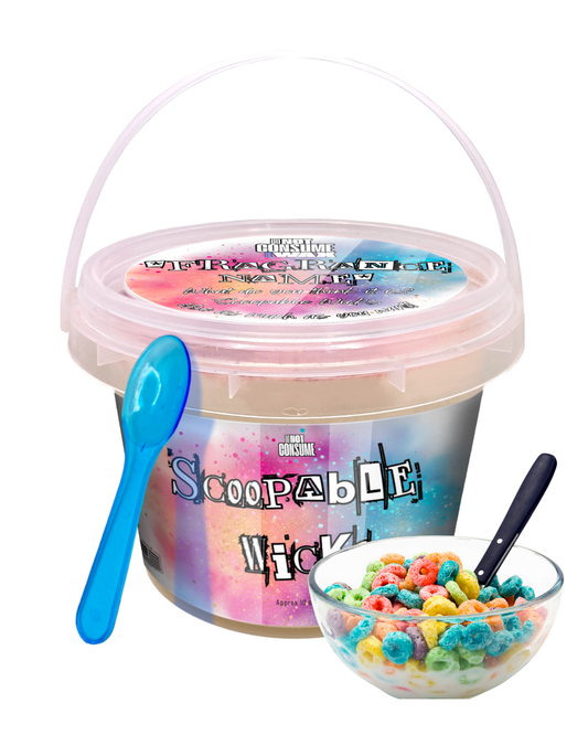 Morning Cartoons Scoopable Wax: Fruit Loops Scent by GlitterWicks