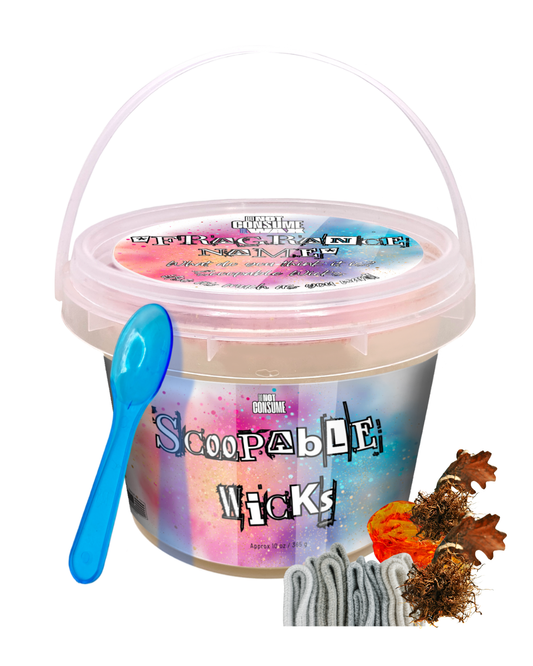 Lovely Disaster Scoopable Wax: Cashmere, Oak Moss & Amber Scent by GlitterWicks
