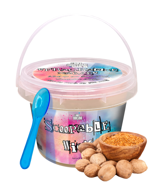 Naked Myristica Scoopable Wax: Indian Nutmeg Scent by GlitterWicks