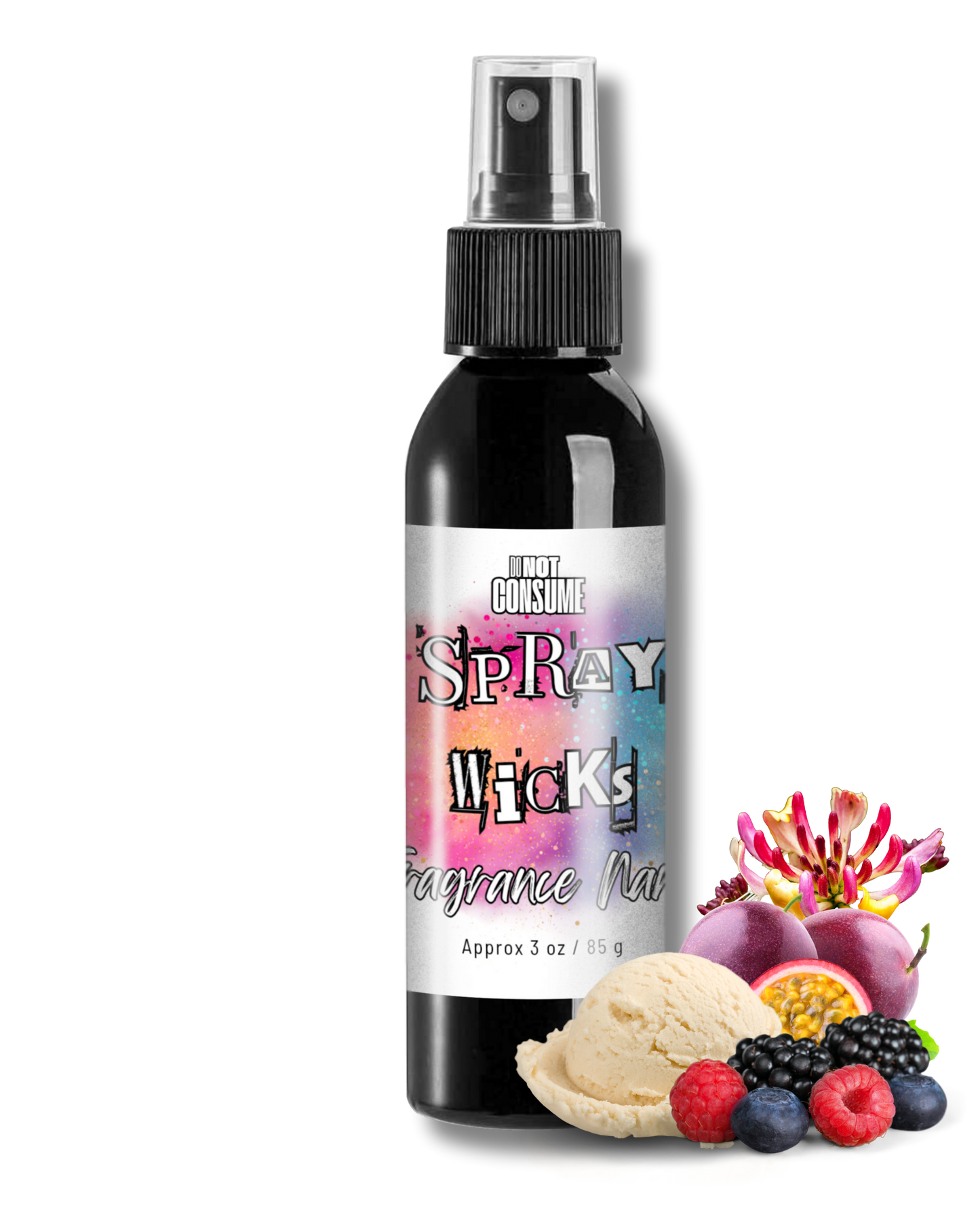 Pixie Dust Room/Linen/Body Spray: Orange, Berries & HoneySuckle & Woods Scent by GlitterWicks