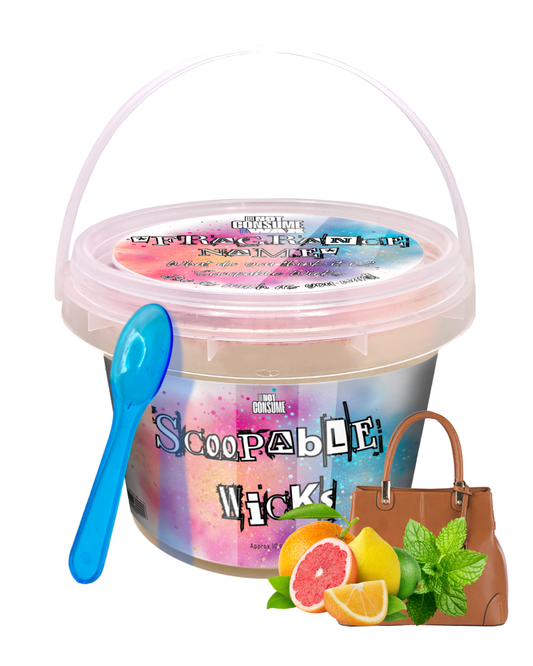 Shadow Xaddy Scoopable Wax: Leather, Mint & Citrus Scent by GlitterWicks