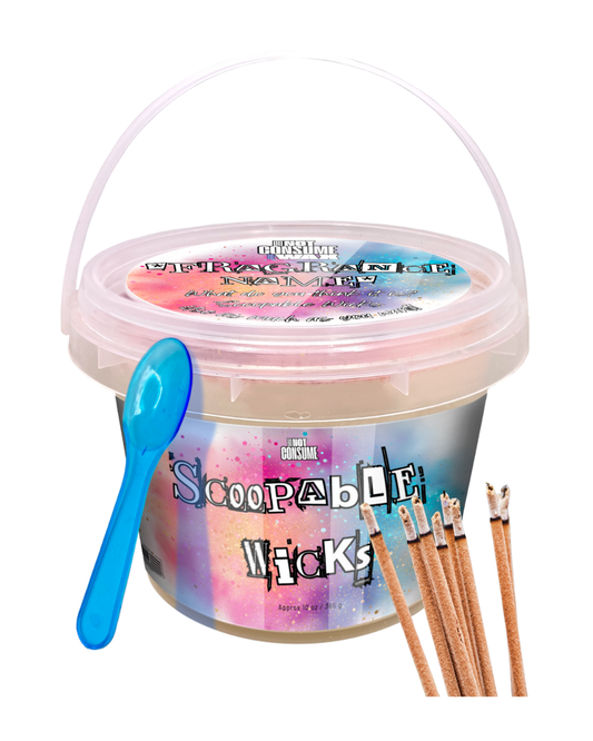 Smoke Shop Scoopable Wax: Nag Champa Scent by GlitterWicks