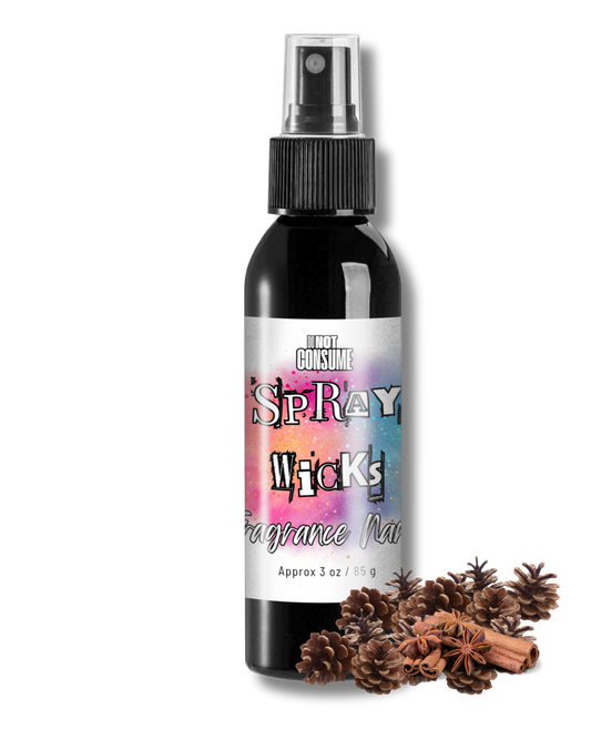 Bag Of Cones Linen/Room/Body Spray: Cinnamon & Pine Scent by GlitterWicks