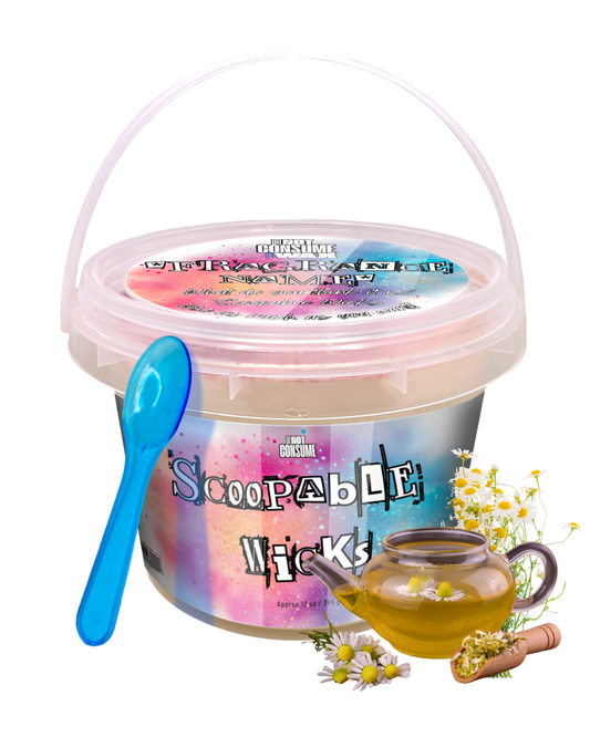 Warming Your Soul Scoopable Wax: Chamomile Tea Scent by GlitterWicks