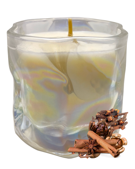 Villainous Candle: Mahogany Teakwood, Clove & Cinnamon Scent by GlitterWicks