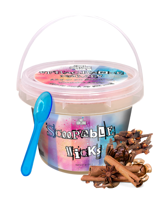 Villainous Scoopable Wax: Mahogany Teakwood, Clove & Cinnamon Scent by GlitterWicks