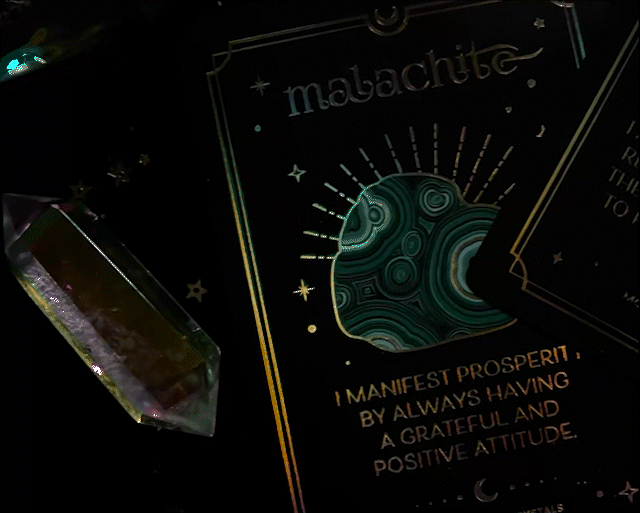 Gold Crystal Affirmations© Golden Aura Edition Card Deck