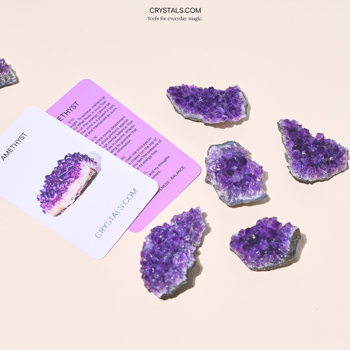 Brazilian Amethyst Cluster - GlitterWicks