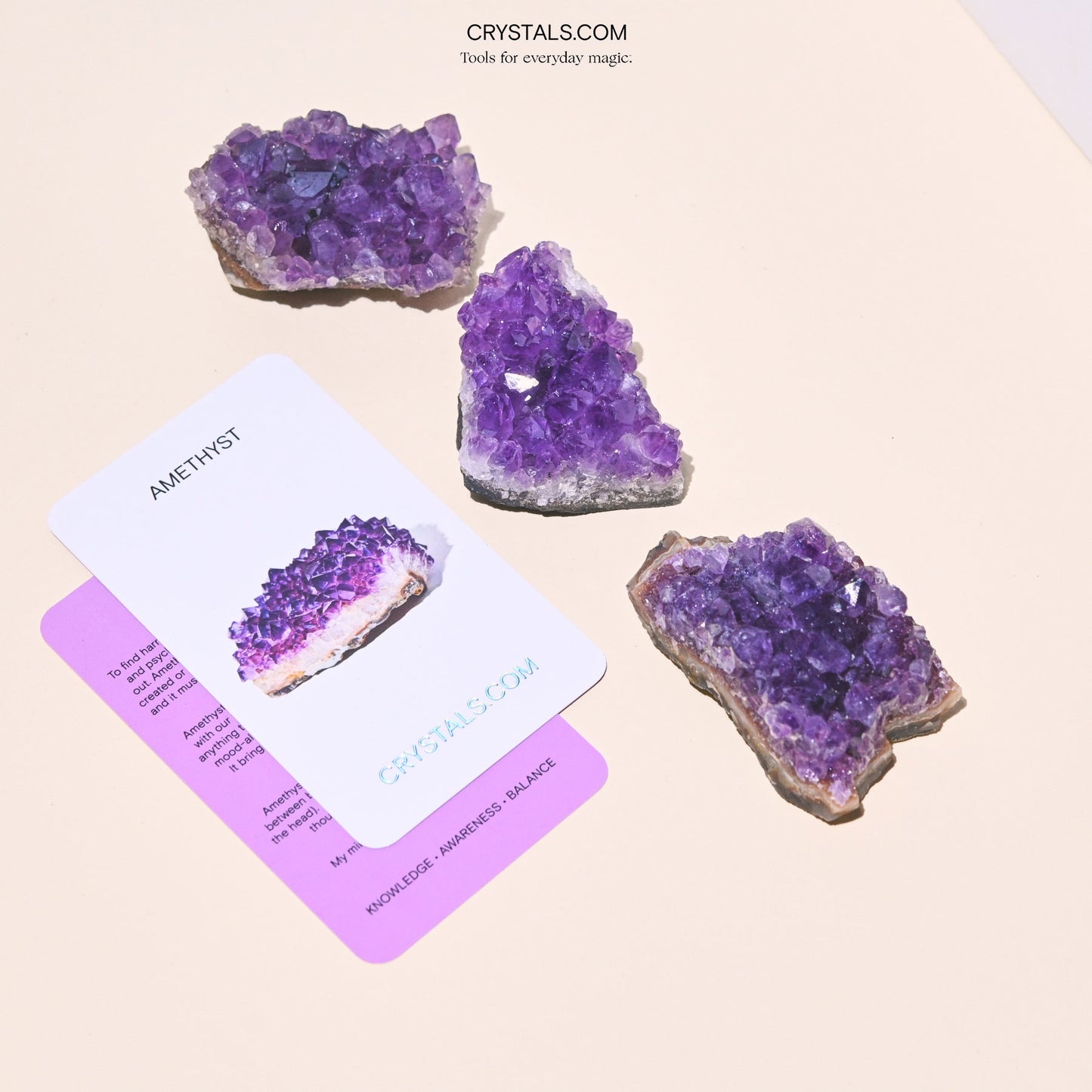 Brazilian Amethyst Cluster - GlitterWicks