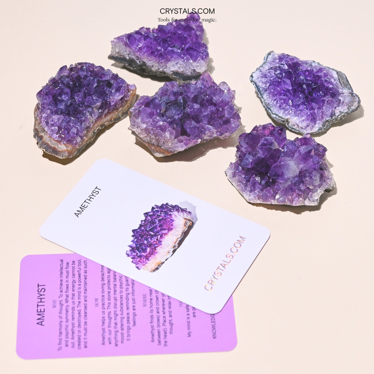 Brazilian Amethyst Cluster - GlitterWicks