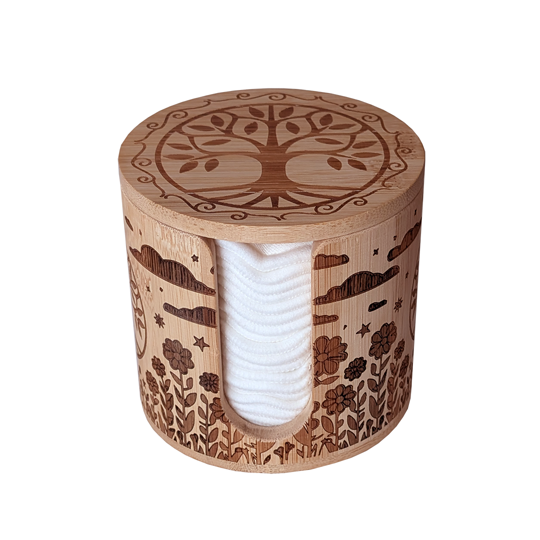 Makeup Remover Pads & Case - GlitterWicks