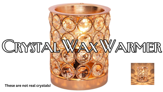Crystal Wax Warmer & Day at the Spa scented Scoopable Wax
