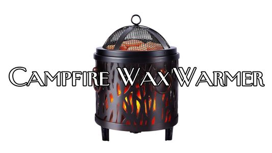 Campfire Wax Warmer & Fragrance of The Month scented Scoopable Wax - The Crappy Candles