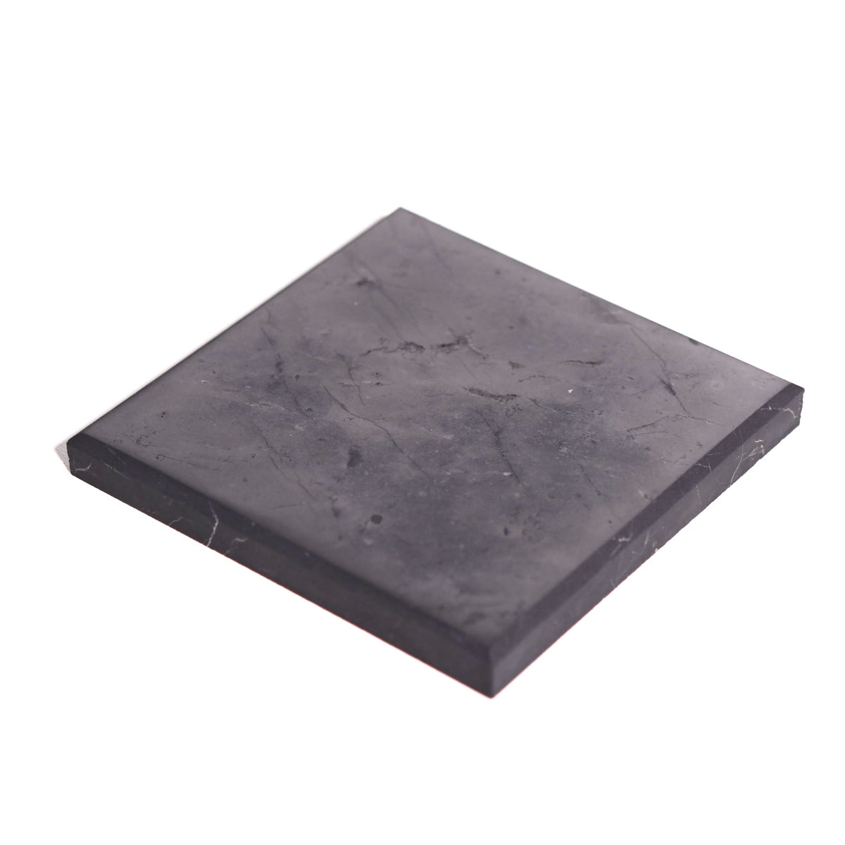 Shungite Square Plate 4 Inch - GlitterWicks