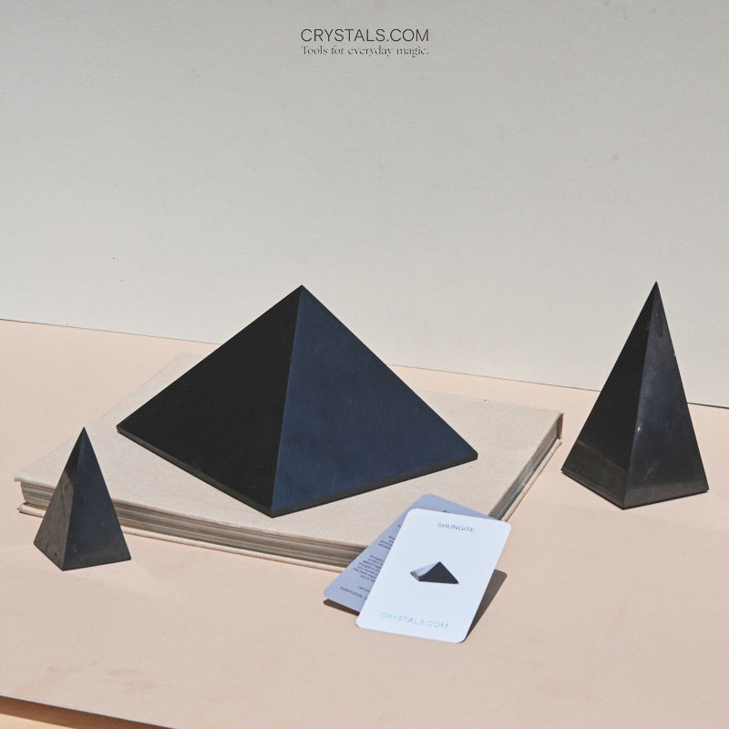 Shungite Pyramid - GlitterWicks