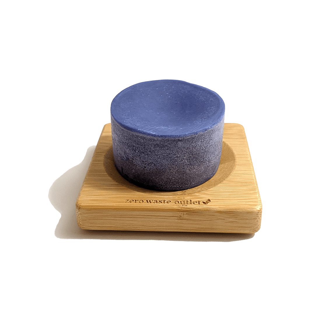 Small Square Bamboo Soap Dish