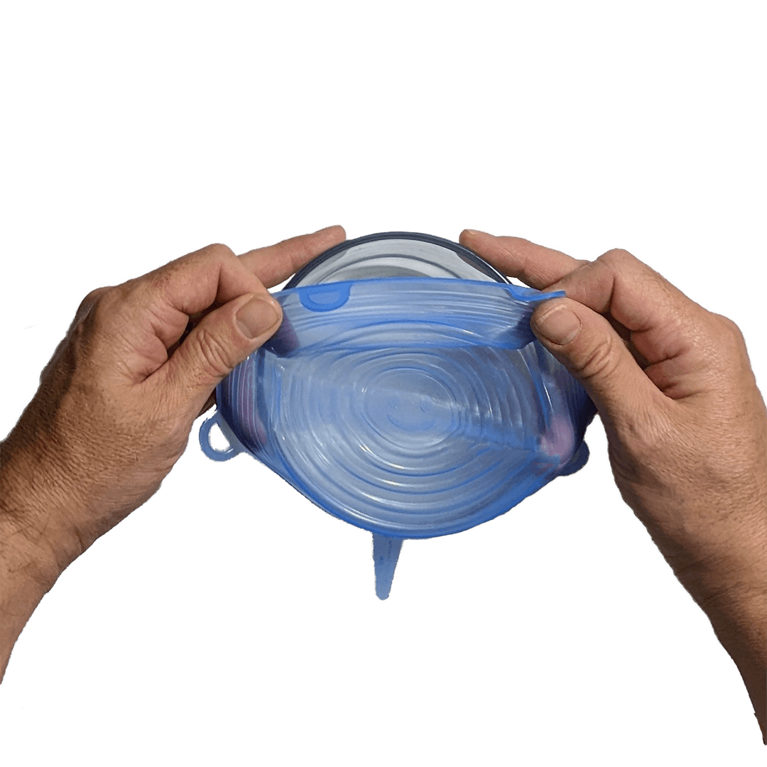 Stretchy Bowl Lids 6 Pack - Food-Safe Silicone