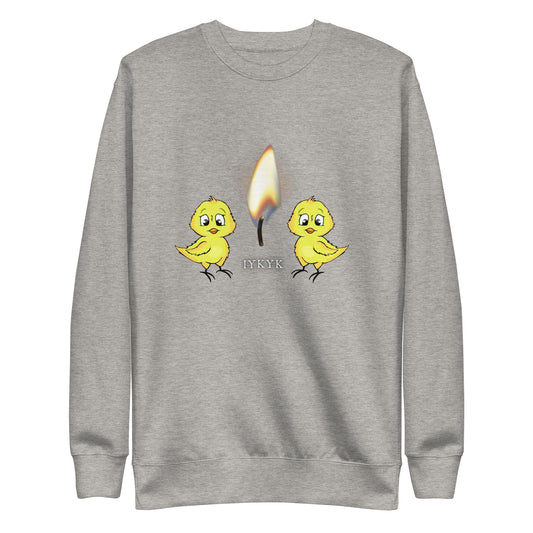 Two Chicks & 1 Wick SweatShirt - The Crappy Candles