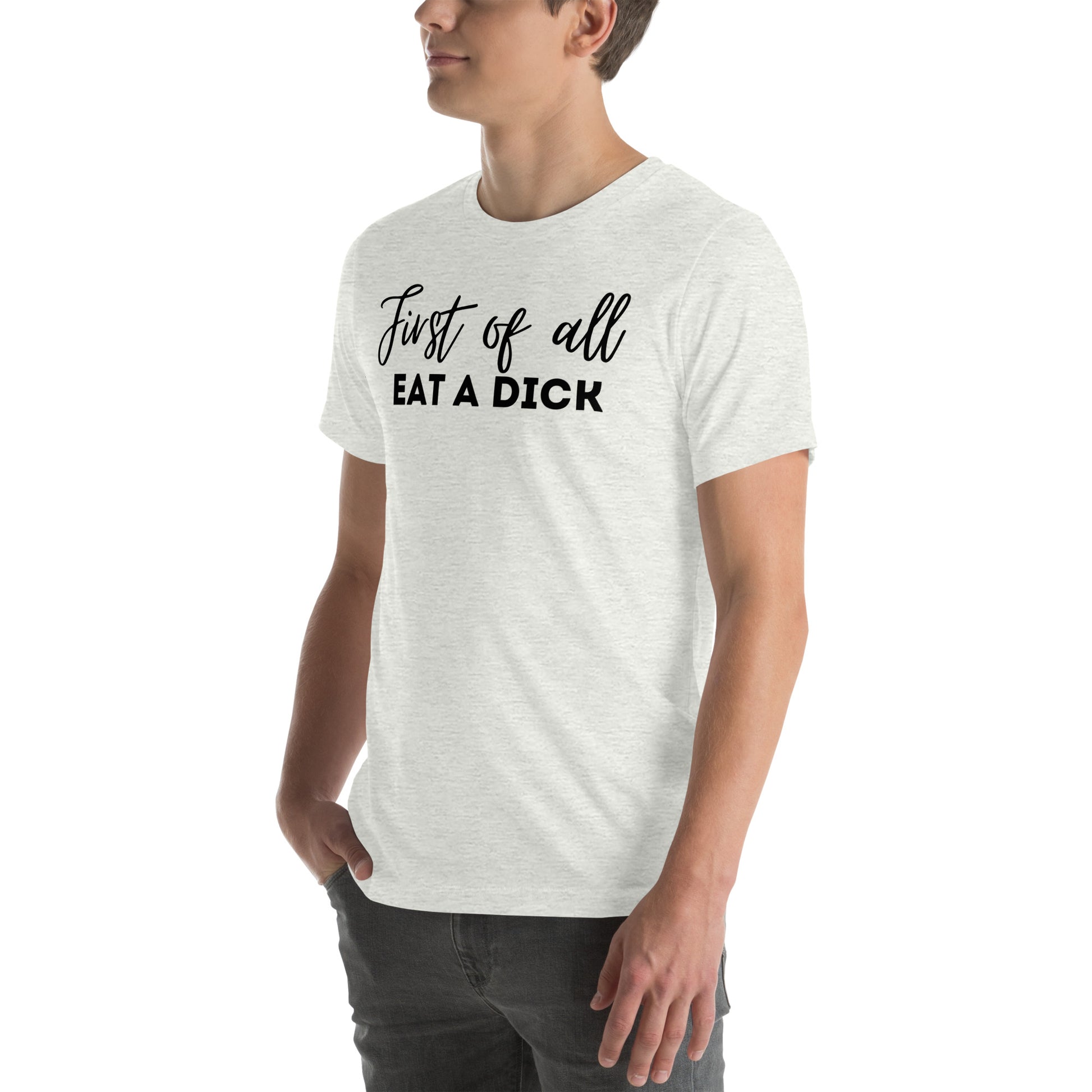 First of All T Shirt - The Crappy Candles