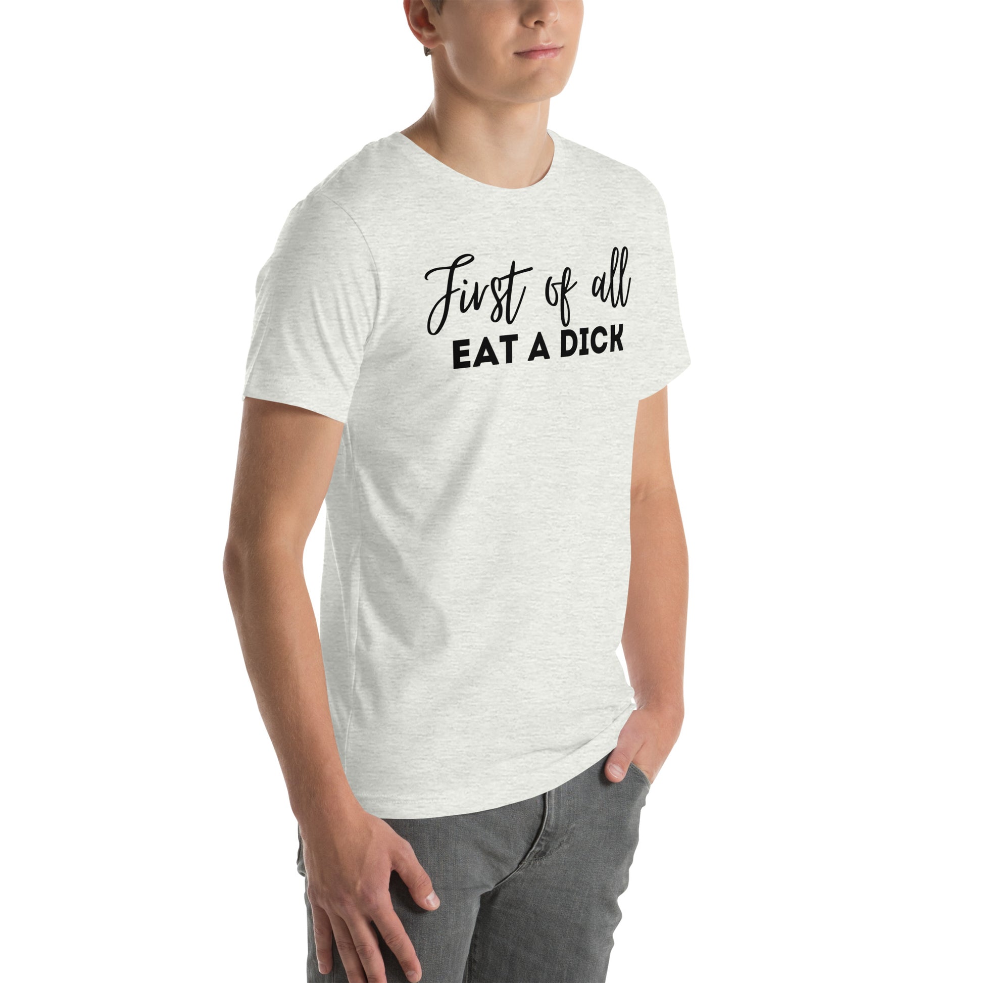 First of All T Shirt - The Crappy Candles