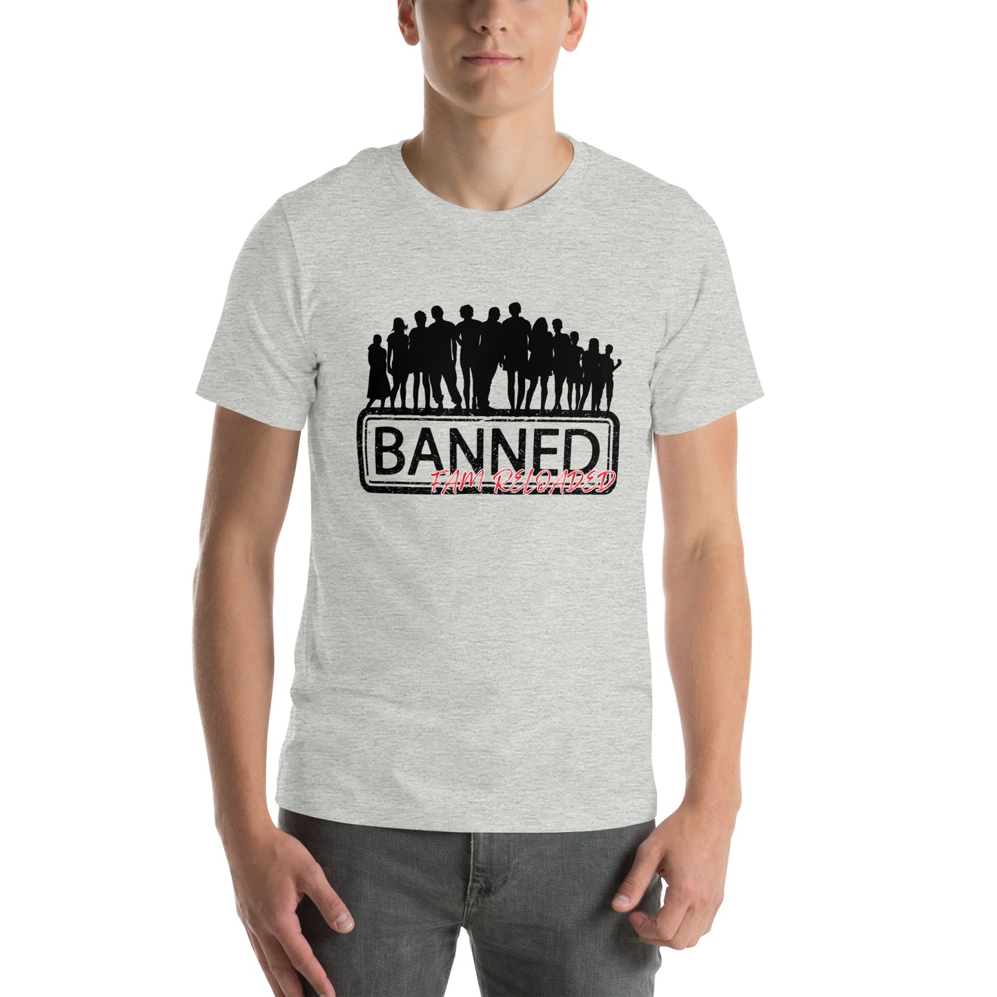 Official BANNED FAM RELOADED t-shirt - The Crappy Candles