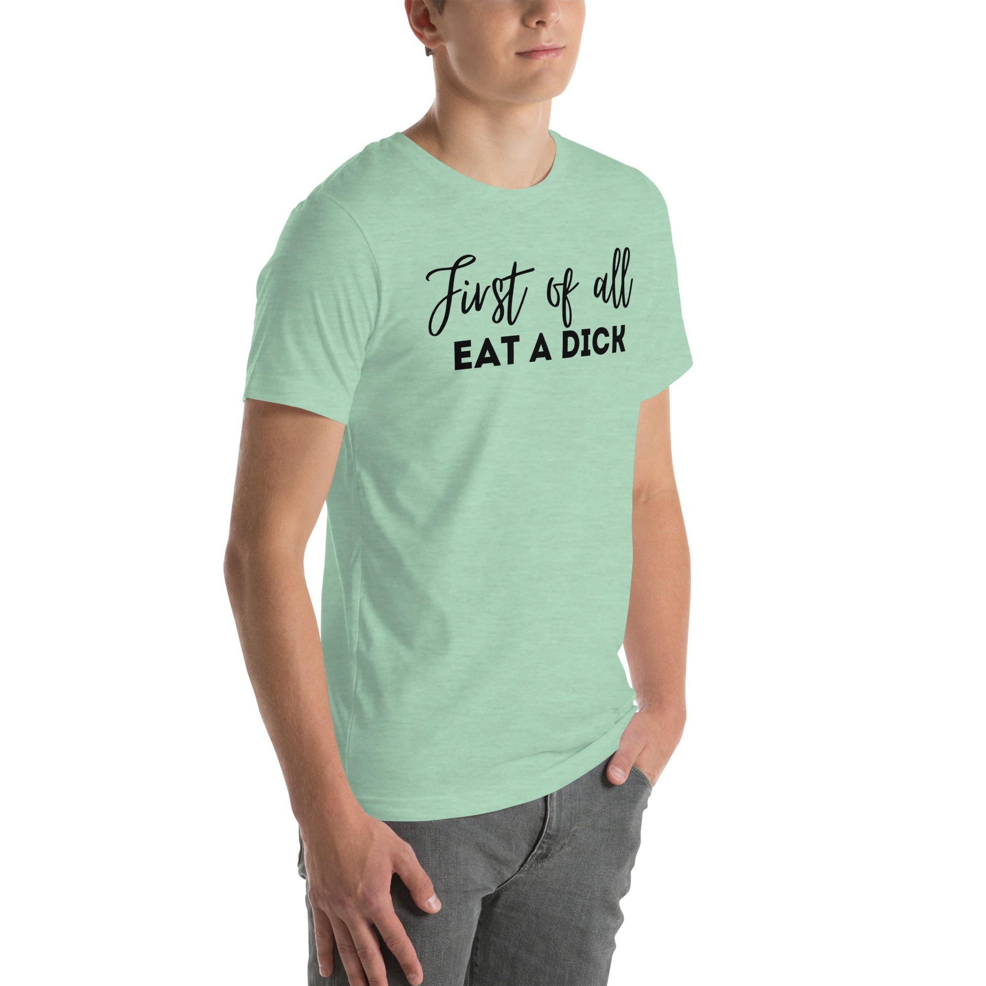 First of All T Shirt - The Crappy Candles