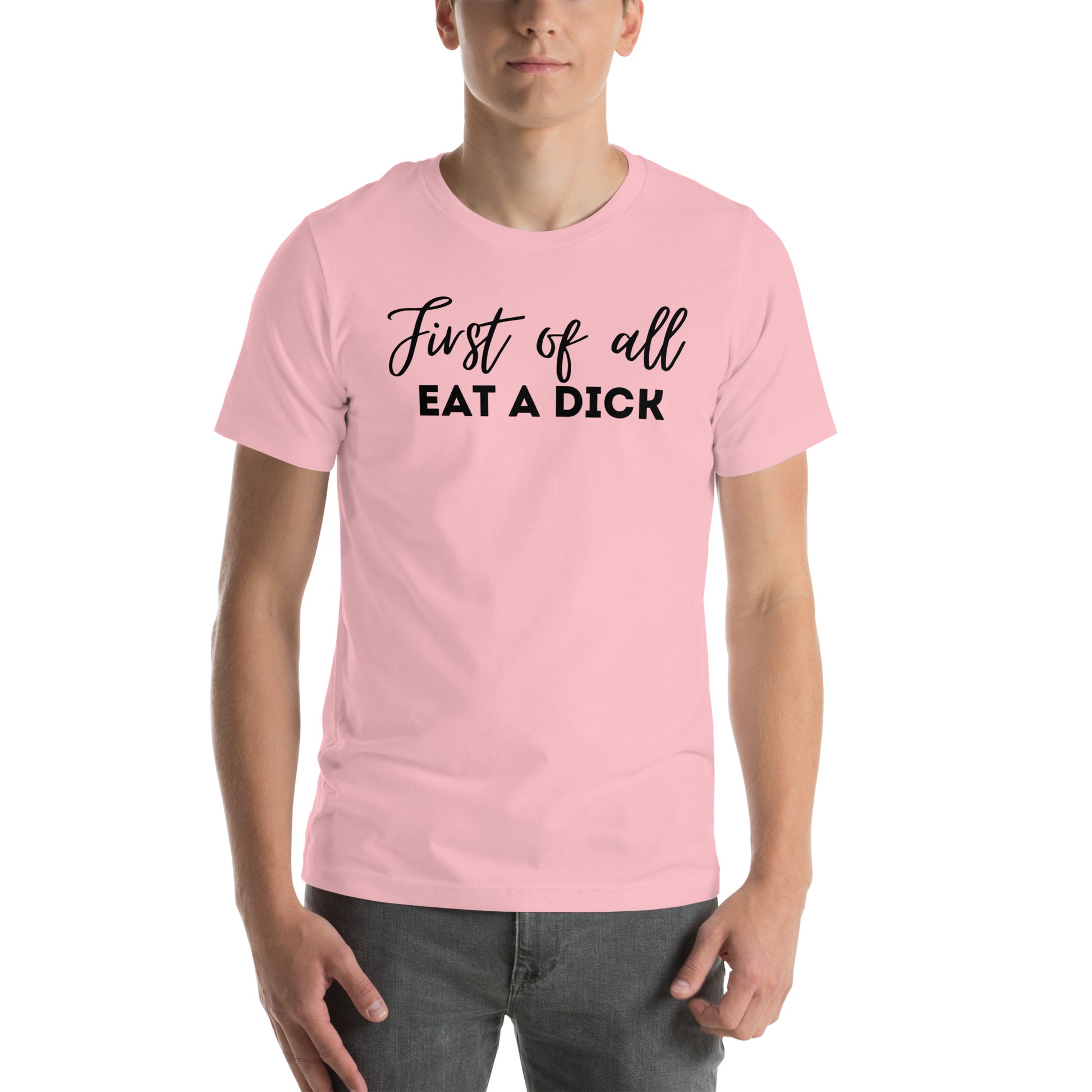 First of All T Shirt - The Crappy Candles