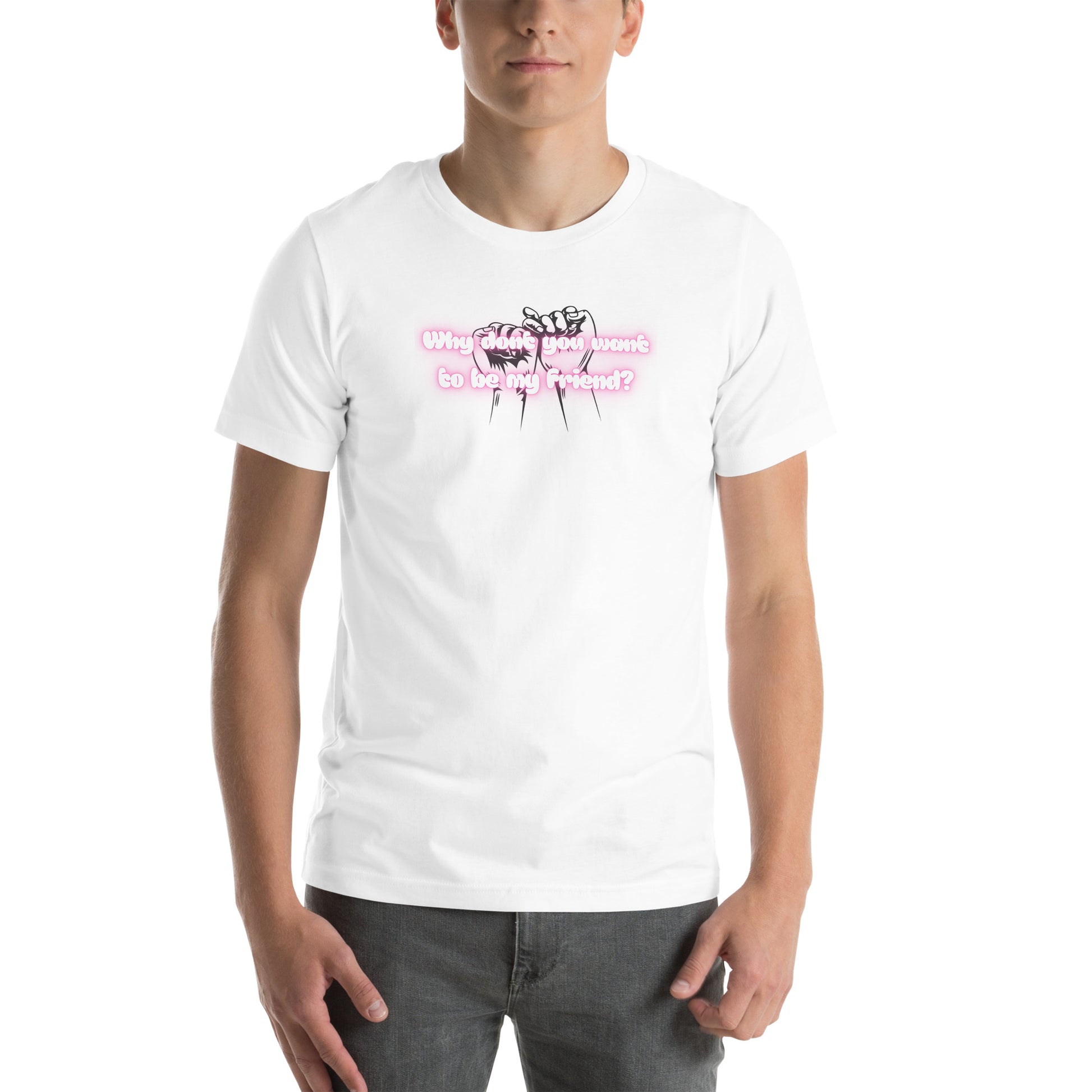 Why cant we be friends T Shirt - GlitterWicks