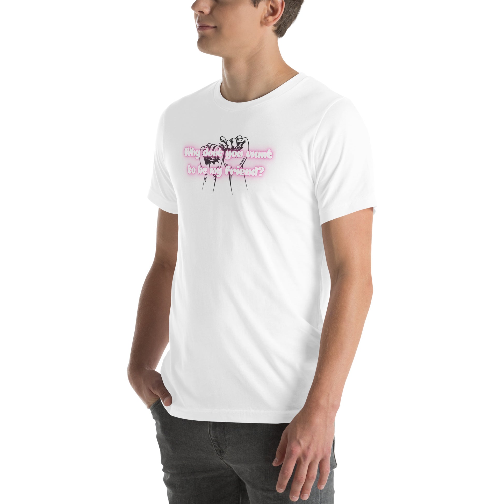 Why cant we be friends T Shirt - GlitterWicks