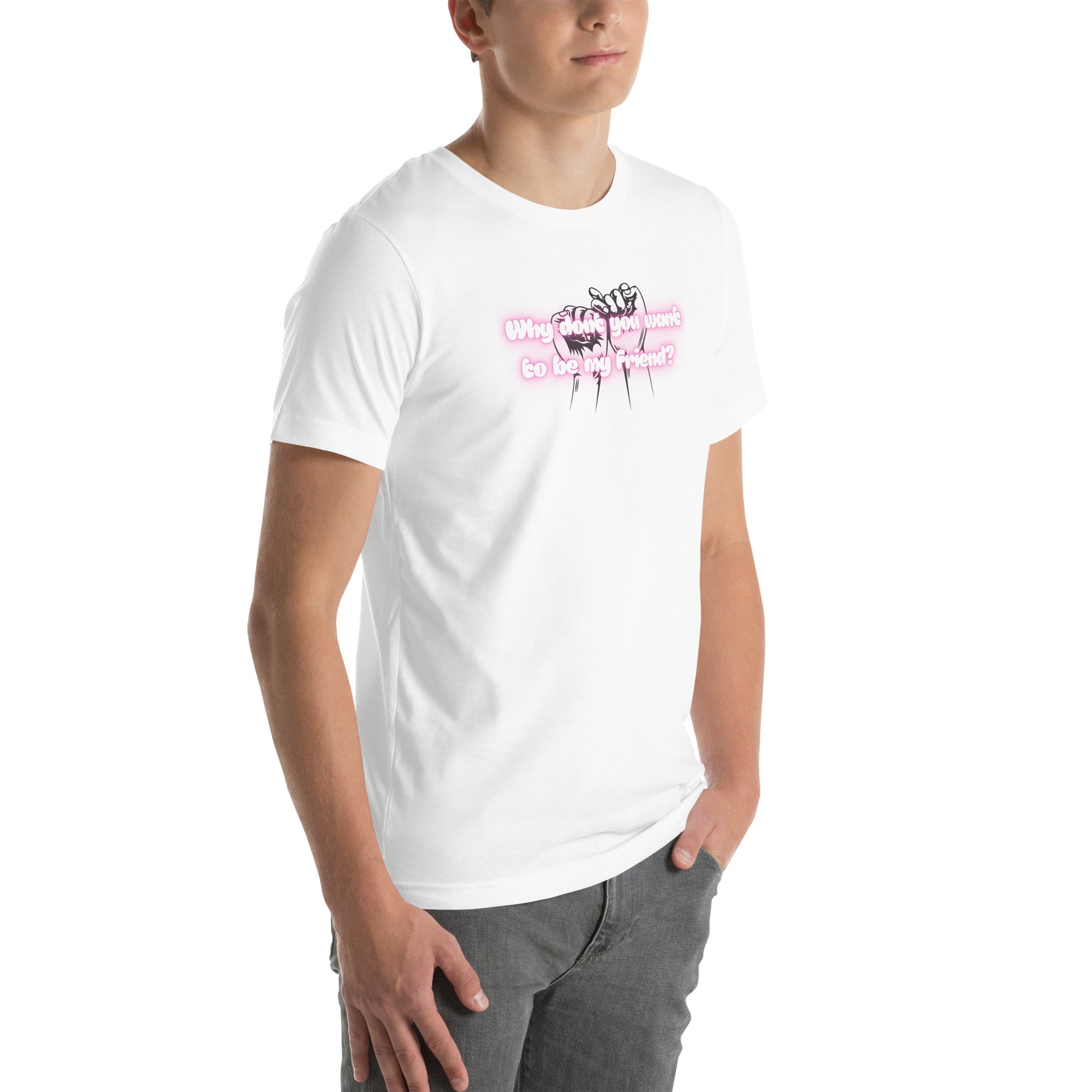 Why cant we be friends T Shirt - GlitterWicks