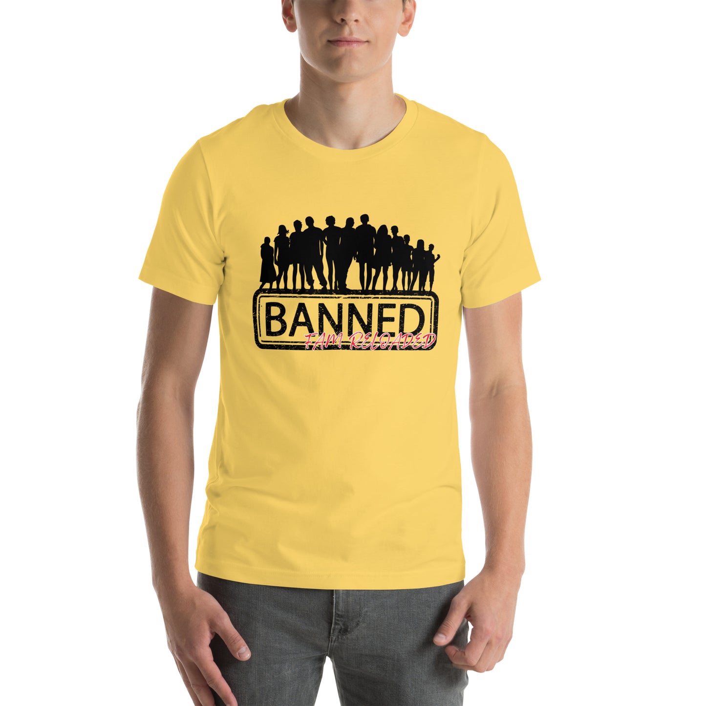 Official BANNED FAM RELOADED t-shirt - The Crappy Candles